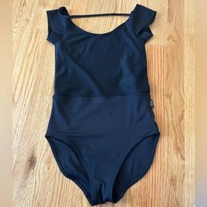 Tiger Friday Black Leotard